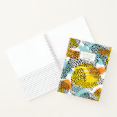 Eclectic Animal Print Personalisiert Notizblock (Innenseite)