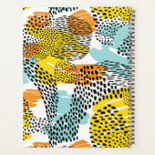 Eclectic Animal Print Personalisiert Planer (Rückseite)