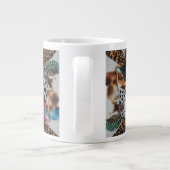 Eclectic Animal Print Specialty Jumbo Tasse (Rückseite)