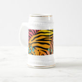 Eclectic Animal Prints - Stein 22 oz Design Bierglas (Vorderseite Links)