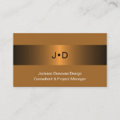 Eclectic Black Amber Gold Luxus Metallic Art Look Visitenkarte (Vorderseite)