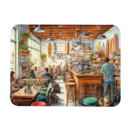Eclectic Café Al Porto Tasse San Diego Magnet