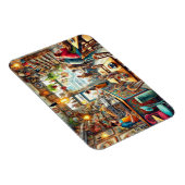 Eclectic Café in Melbourne Tasse Magnet (Rechte Seite)