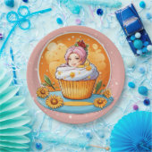 "Eclectic Elegante: Artistry Unleashed on Zazzers" Pappteller (Party)