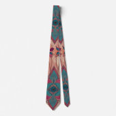 Eclectic Floral Paisley Neck Tie Krawatte (Vorderseite)