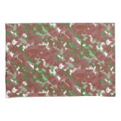 Eclectic Mod Retro Geometric Christmas Pattern Kissenbezug (Vorderseite-Rechts)