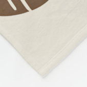 Eclectic Natural Terracotta Rustic Boho Fleecedecke (Ecke)