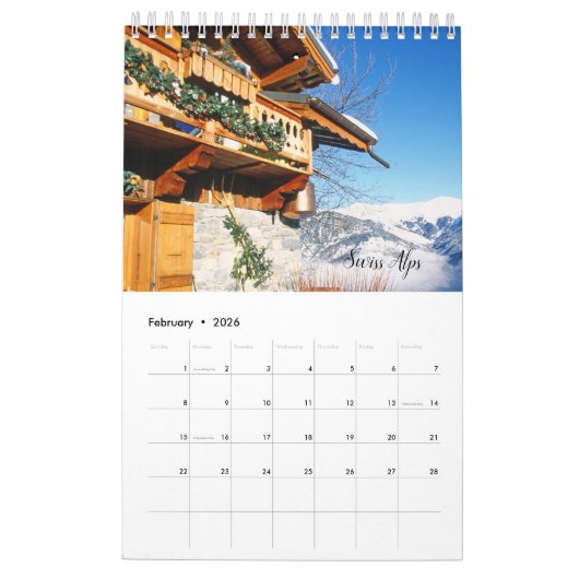Eclectic Nature Calendar  Kalender (Feb 2026)