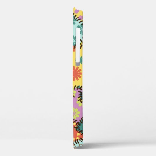 Eclectic Patchwork: Diverse Muster Mix Case-Mate iPhone Hülle (Rückseite / Links)