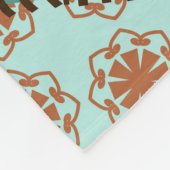 Eclectic Patchwork: Diverse Muster Mix Fleecedecke (Ecke)