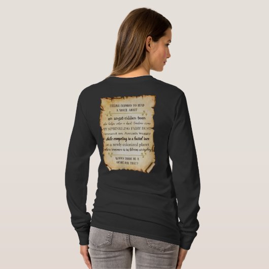 Eclectic Reader T-shirt (Schwarz voll)