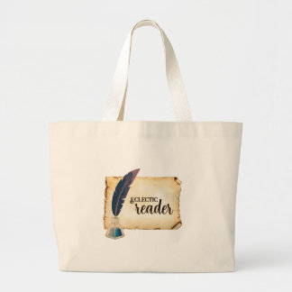 Eclectic Reader Tote Bag Jumbo Stoffbeutel