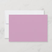 Eclectic Romance Treff Branch Lilac Gauze UAWG RSVP Karte (Rückseite)