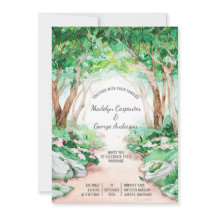 Eclectic Romance - Waldwaldpfad Hochzeit |