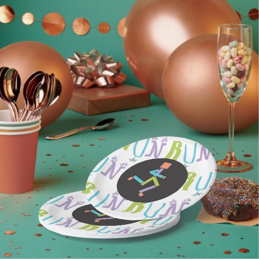 Eclectic RUN Runner Colorful Paper Teller (Multi)