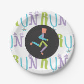 Eclectic RUN Runner Colorful Paper Teller (Vorderseite)