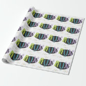 Eclectic RUN Runner thematisches Wrapping Paper Geschenkpapier (Ungerollt)