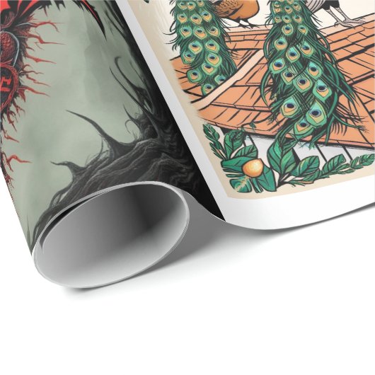 "Eclectic Wrapping Paper Collection Geschenkpapier (Rolleneckpunkt)