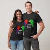 Eclectus Male Liebe Herbst T-Shirt (Unisex)