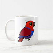 Eclectus Papageienfrau Kaffeetasse (Links)