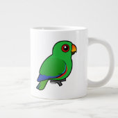 Eclectus Papageienmann Jumbo-Tasse (Rechts)