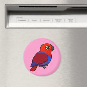 Eclectus Parrot Magnet (In Situ (Geschirrspüler))