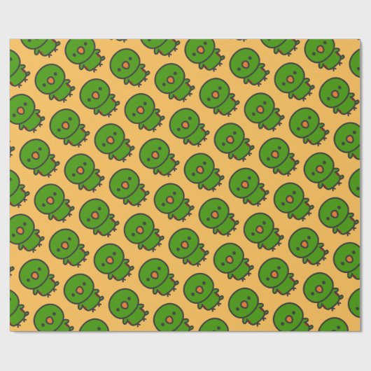 Eclectus Parrot / Male Geschenkpapier (Flach)