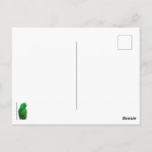 Eclectus Parrot Male Postkarte (Rückseite)