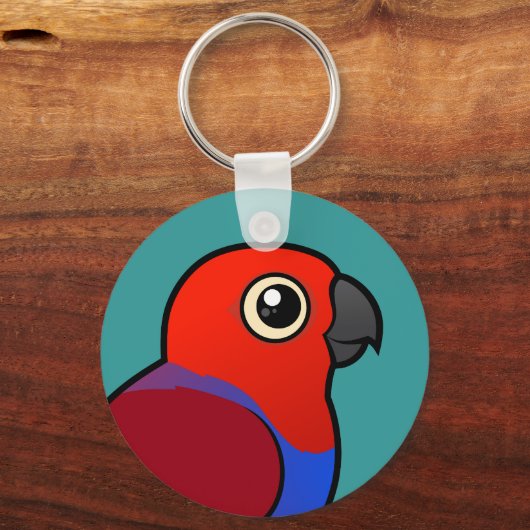 Eclectus Parrot Schlüsselanhänger (Vorderseite)