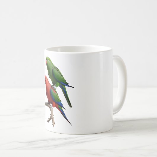 Eclectus Parrots Kaffeetasse (VorderseiteRechts)