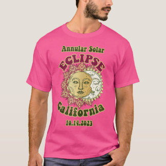 Eclipse 2023 Solar Annual 1970S Retro Astronomie C T-Shirt