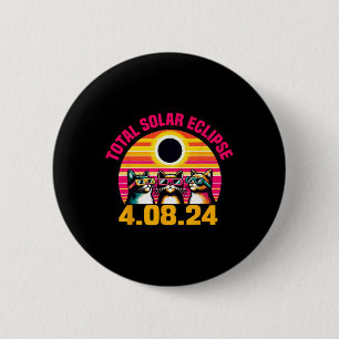 Eclipse 2024 Insgesamt Eclipse 8. April 2024 Cat G Button