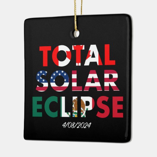 Eclipse 2024 keramikornament (Links)
