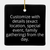 Eclipse 2024 keramikornament (Rückseite)