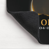 Eclipse 2024 Ohio Total Solar Eclipse 1 Mousepad (Ecke)