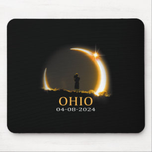 Eclipse 2024 Ohio Total Solar Eclipse 1 Mousepad