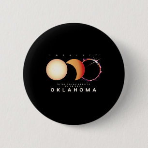 Eclipse 2024 Oklahoma Total Eclipse Astronomie Gra Button