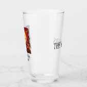 Eclipse 2024 Retro Groovy 60's 70's vibe Glas (Links)