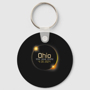 Eclipse 2024 Shirt Staat Ohio Total Solar Eclipse Schlüsselanhänger