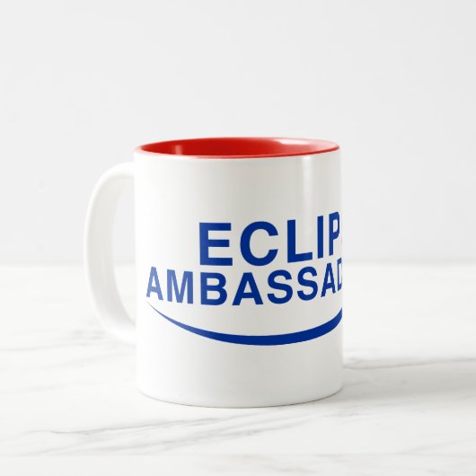 Eclipse Ambassadors Tasse (Vorderseite Links)