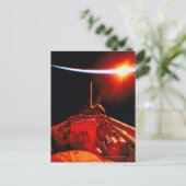 Eclipse aus dem Weltraum Postkarte (Stehend Vorderseite)