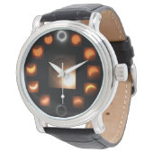 Eclipse-Beobachtung Armbanduhr (Schrägansicht)
