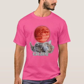 Eclipse Cat Shirt Lunar Eclipse Astronomie Geschen