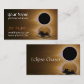 Eclipse Chaser Business Card Visitenkarte (Vorne/Hinten)