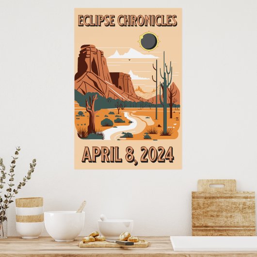 Eclipse Chronicles-Desert Eclipse Poster (Küche)