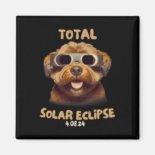 Eclipse Dog Wear Solar Eclipse Gles Magnet (Vorne)