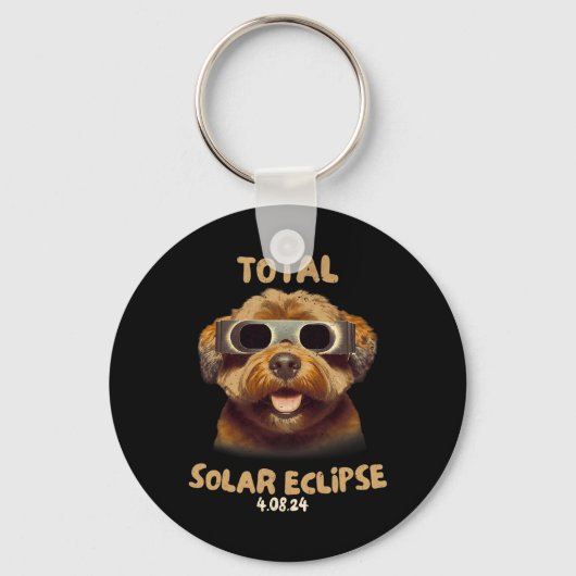 Eclipse Dog Wear Solar Eclipse Gles Schlüsselanhänger (Vorderseite)