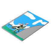 Eclipse-Drache-Rettungs-Notizbuch-Cover Notizblock (Linke Seite)