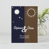 Eclipse Einladung (Stehend Vorderseite)