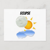 Eclipse Einladungspostkarte (Vorderseite)